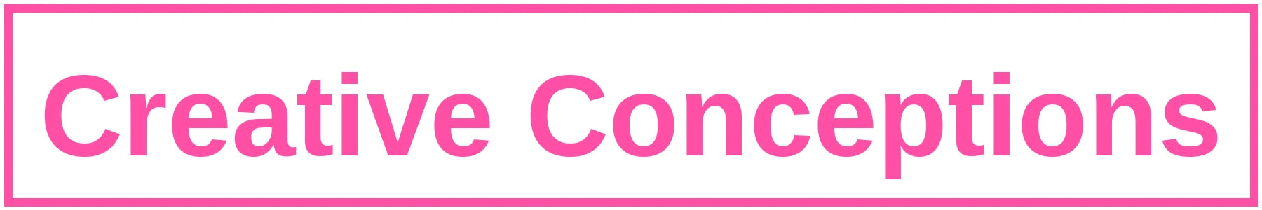 creative conceptions