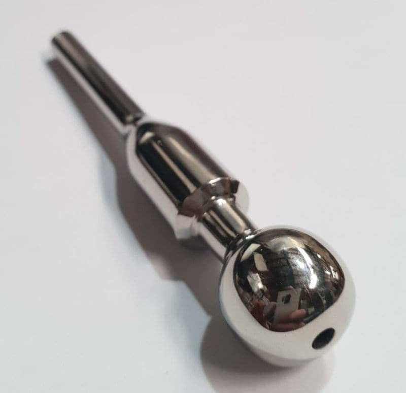 Demented Visions Steel Penis Plug - - Penis Plugs