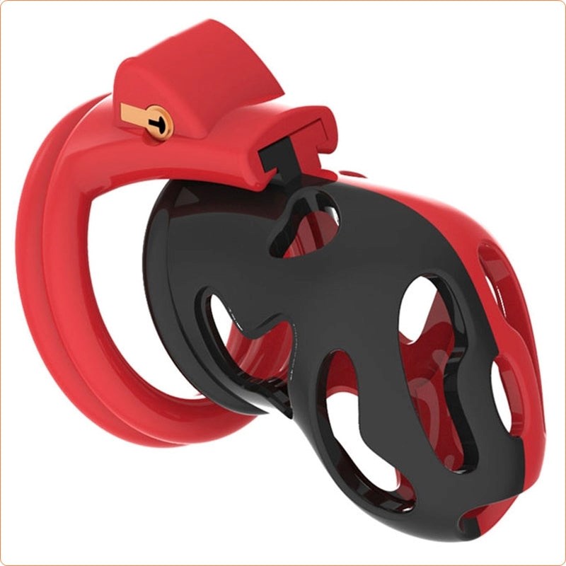 La Color Birdlocker Male Cock Cuff Chastity Cage - - Male Chastity