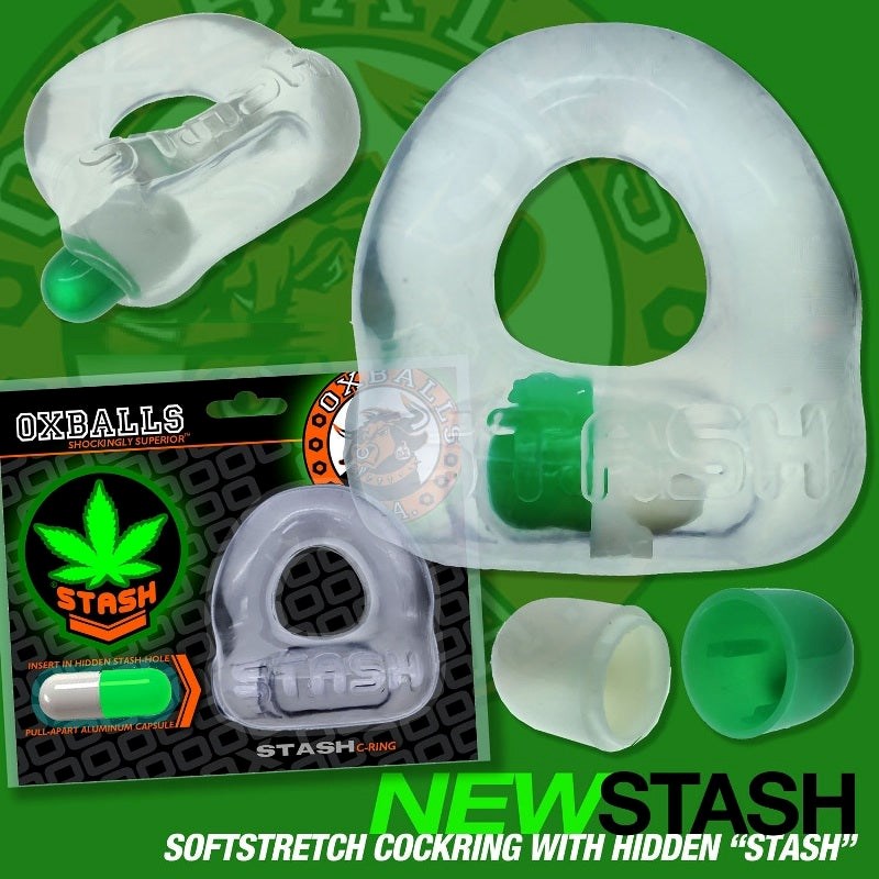 Oxballs Stash Cockring - - Ball and Cock Toys
