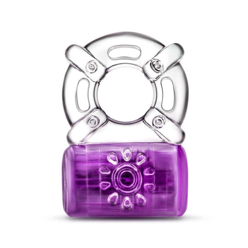 Play With Me Pleaser Rechargeable C-Ring - - Vibrating Cock Rings