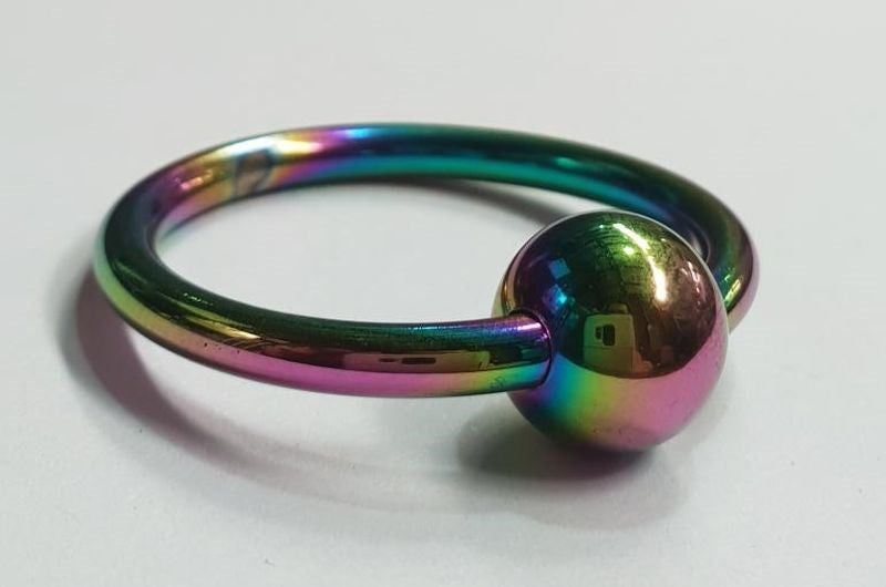 Hell's Couture Rainbow Glans Ring - Vibrant Sensations, Pride Infused - Cock Rings