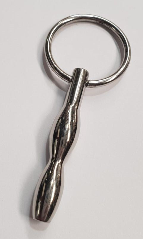 Ripple Cum Thru Penis Plug With Glans Ring - - Penis Plugs