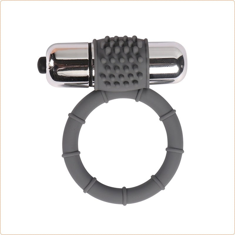 Silicone Vibration Sex Ring - - Ball and Cock Toys