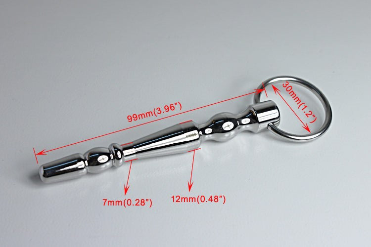 Super Nova Penis Plug With Glans Ring - - Penis Plugs