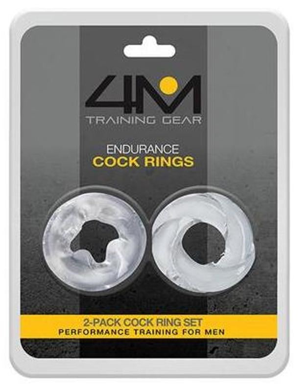 4M Endurance Cock Rings - - Stretchy Cock Rings