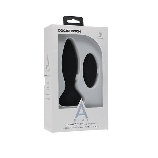 A-Play Thrust Anal Plug - Thumping and Thrusting Sensations for Unparalleled Pleasure