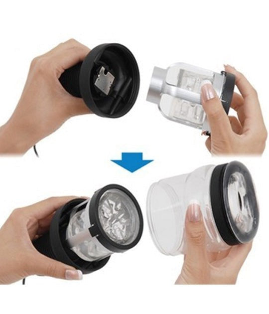 A10 Cyclone Crystal Inner Sleeve - - Masturbators and Strokers