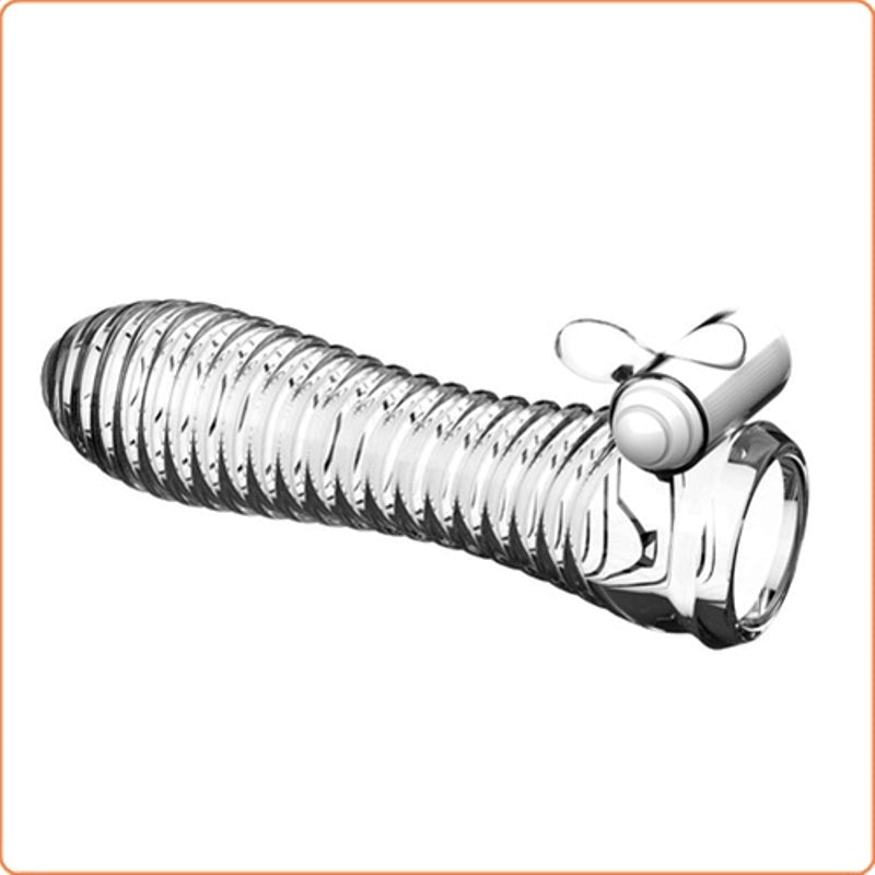 Attlesnake Super-stretchy Vibration Crystal Sleeves - Pumps, Extenders and Sleeves