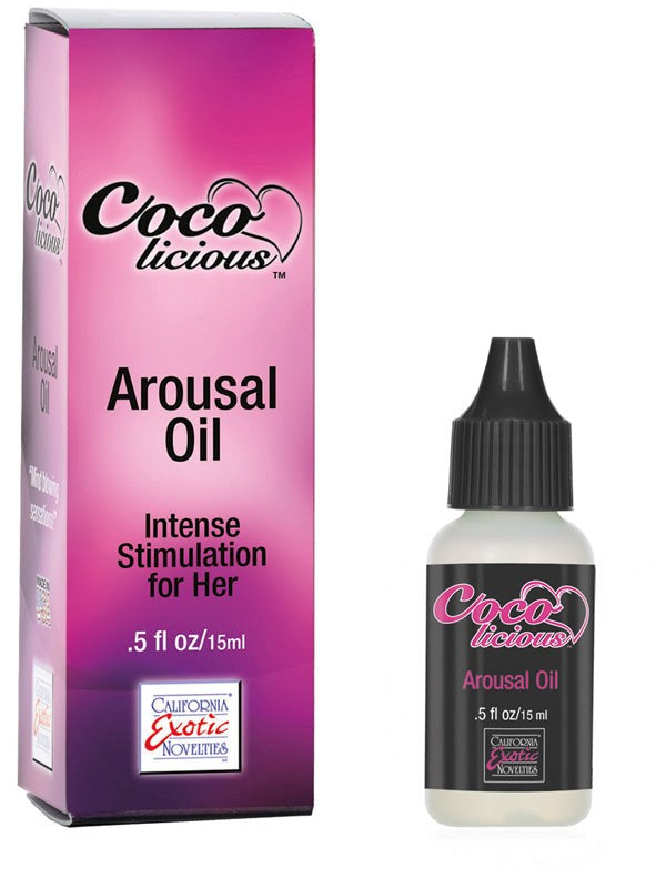 Coco licious Arousal Oil - - Delay and Excite Sprays
