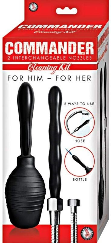 Commander Cleaning Kit - - Anal Cleansing