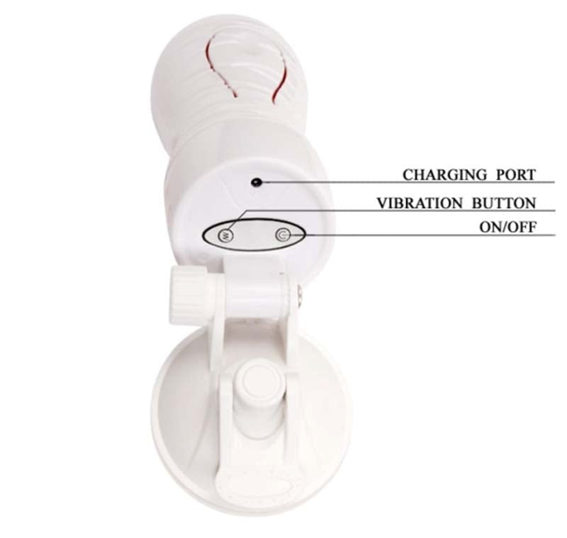 Crazy Bull Flora Masturbator Vibrating - - Masturbators and Strokers