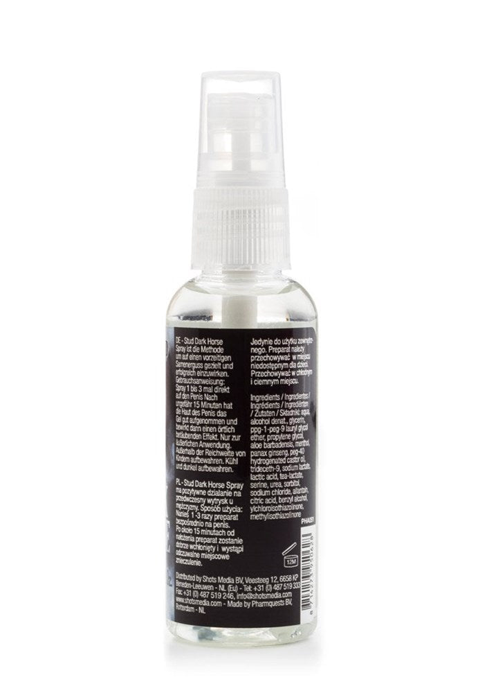 Dark Horse Delay Spray 50ml - - Delay and Excite Sprays