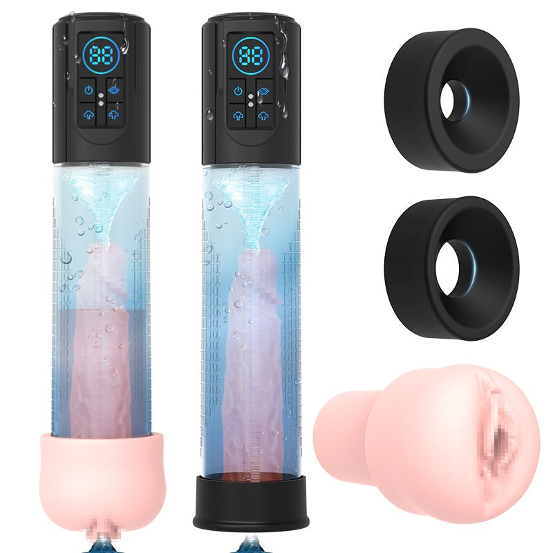 Digital Display Automatic Penis Pump - - Pumps, Extenders and Sleeves