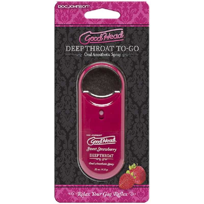 Doc Johnson's Goodhead-To-Go - Elevate Oral Indulgence - Delay and Excite Sprays