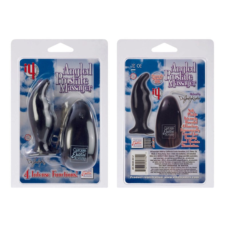 Dr. Joel Kaplan Angled Prostate Massager - - Prostate Toys