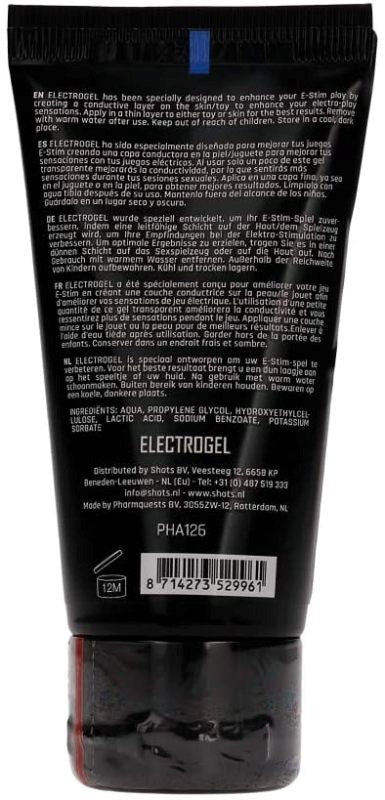 Electroshock Electrogel 50ml - - Lubricants & Lotions