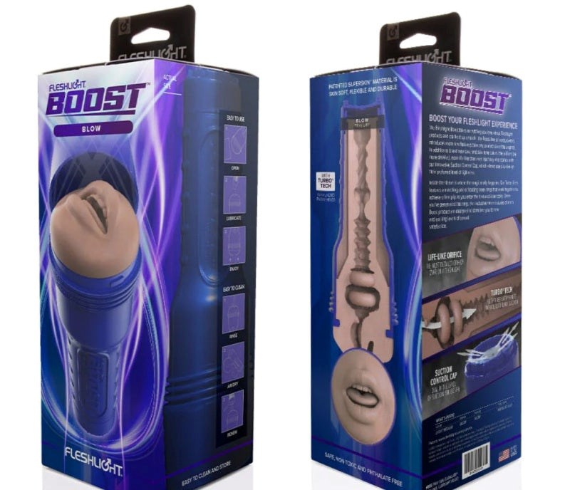Fleshlight Boost Blow - - Fleshlight Male Masturbators