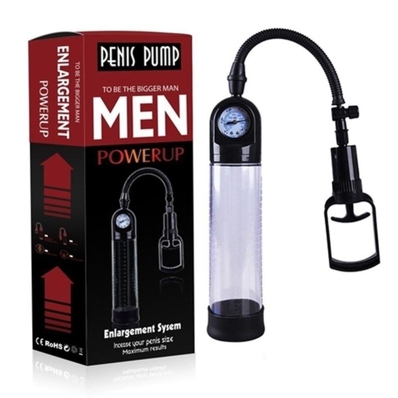 Gauge Penis Pump - Pull Rod - - Pumps, Extenders and Sleeves