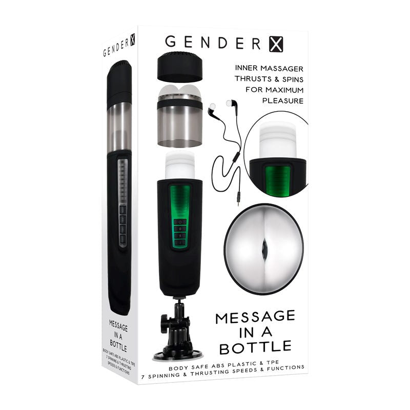 Gender X MESSAGE IN A BOTTLE - - Masturbators and Strokers