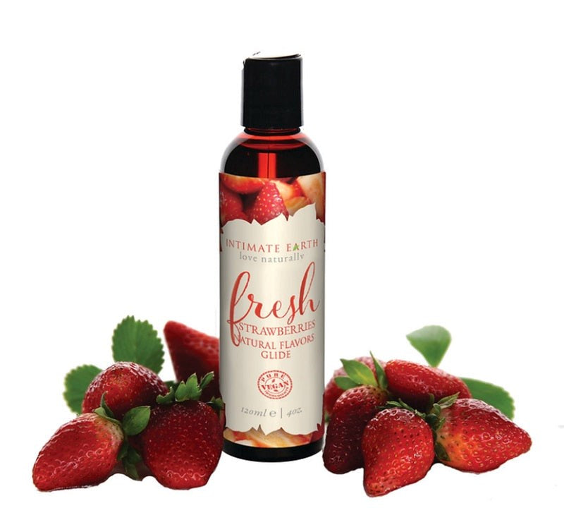 Intimate Earth Natural Flavors Glide 120ml - - Water Based Lubes