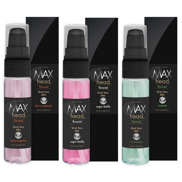 Max 4 Men's Max Head Oral Sex GEL - - Delay and Excite Sprays