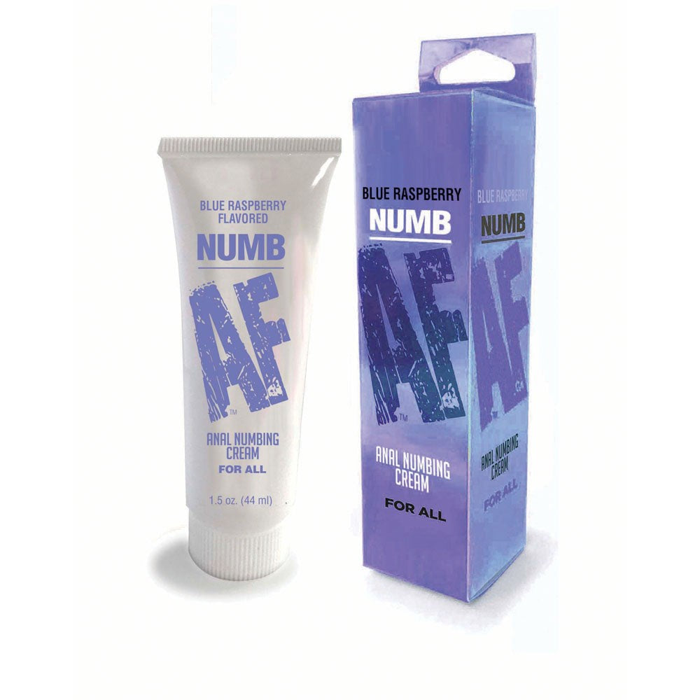 Numb AF - Blue Raspberry Anal Cream - - Anal Lubes