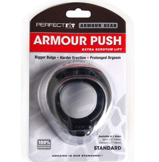 Perfect Fit Armour Push Standard - - Cock Rings