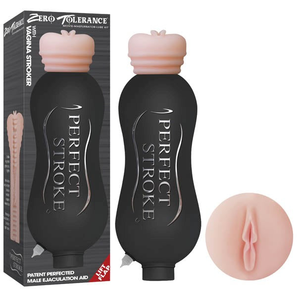 Perfect Stroker Vagina Stroker With Bottle - - Masturbators and Strokers