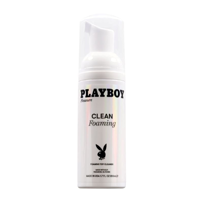 Playboy Pleasure Clean Foaming Toy Cleaner by Evolved - Adult Toy Cleaner