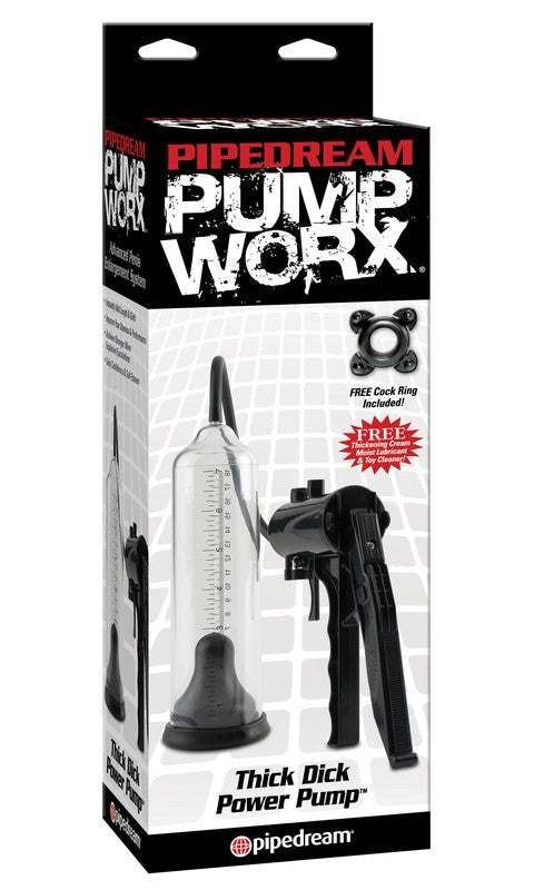 Pump Worx Thick Dick Power Pump - - Pumps, Extenders and Sleeves