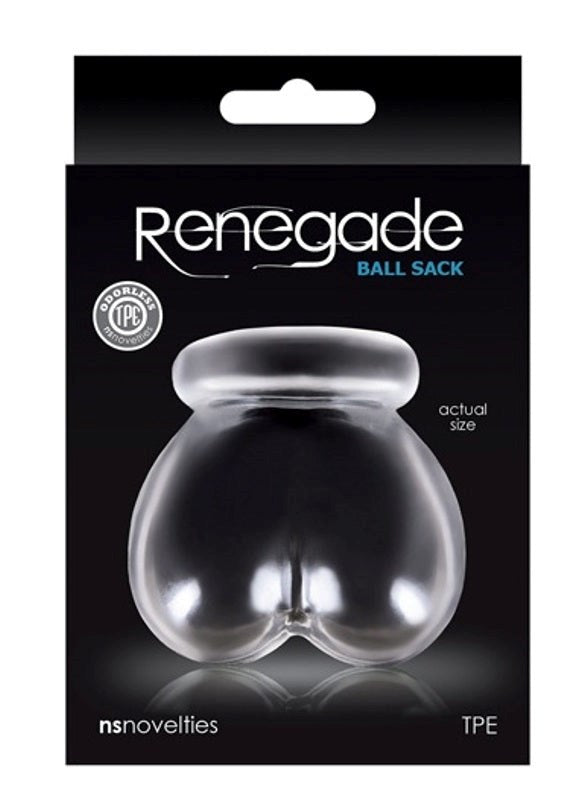 Renegade Ball Sack Clear - - Cock Rings
