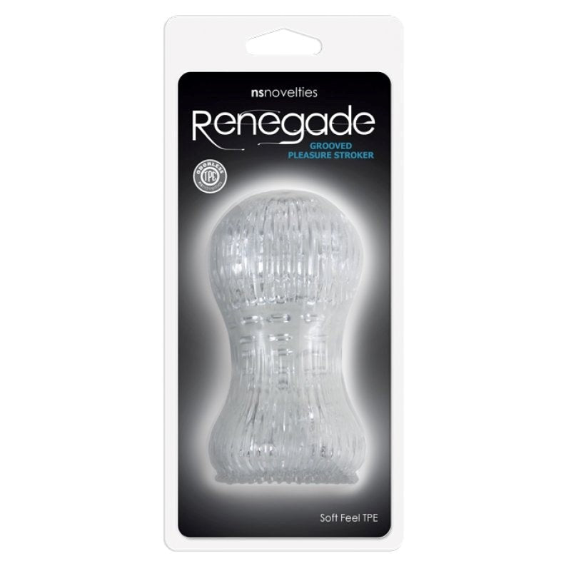Renegade Grooved Pleasure Stroker - - Masturbators and Strokers