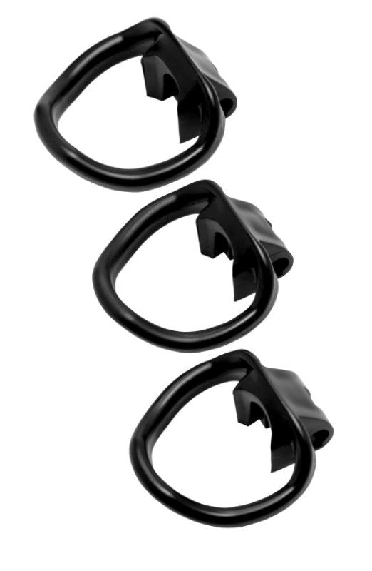 Rikers 2.0 Chastity Device Plastic Locking System - - Male Chastity