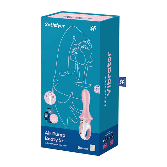 Satisfyer Air Pump Booty 5 - Bluetooth-Enabled Anal Delight