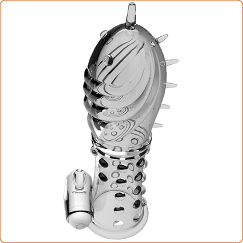Secret Vibration Crystal Penis Sleeve - - Pumps, Extenders and Sleeves