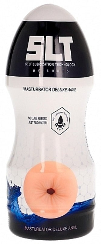 Self Lubrication Masturbator Deluxe Flesh Anal - - Masturbators and Strokers