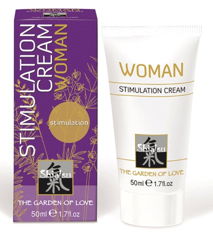 Shiatsu Women Stimulation Cream 50ml - - Delay and Excite Sprays