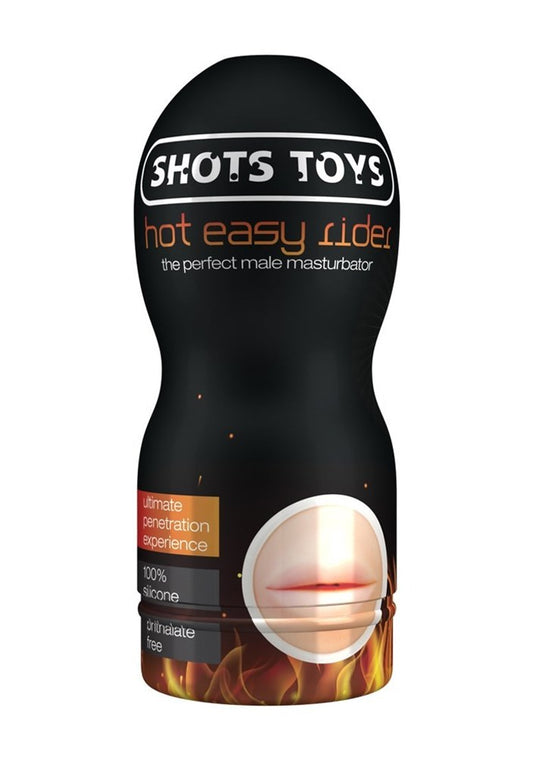 Shots Toys Easy Rider Hot Masturbator Mouth - - Masturbators and Strokers