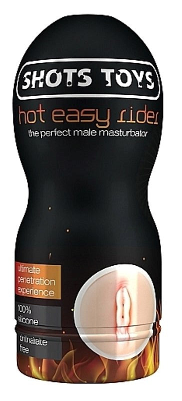 Shots Toys Easy Rider Hot Masturbator Vaginal - - Masturbators and Strokers