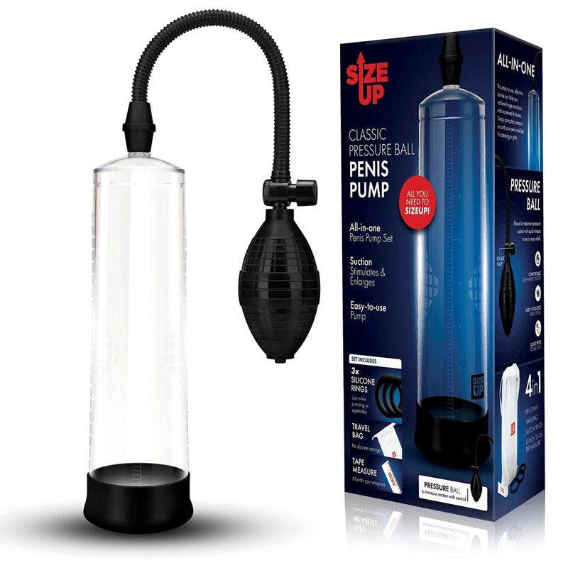 Size Up Classic Ball Penis Pump - - Pumps, Extenders and Sleeves