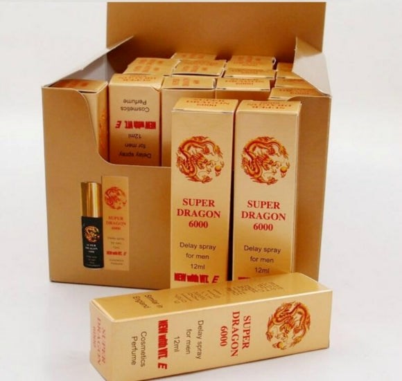 Super Dragon 6000 Male Delay Spray - Delay and Excite Sprays