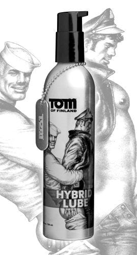 Tom of Finland Rawhide Leather Scented Lubricant 8oz - - Delay and Excite Sprays