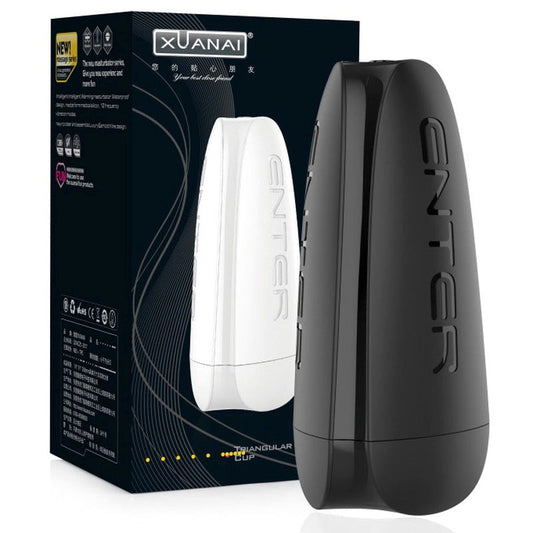 Triangle Vibration Masturbator Cup - - Masturbators and Strokers