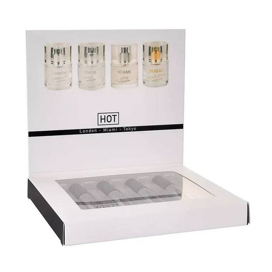 HOT Pheromone 4 Pack Perfume Tester Box for Women