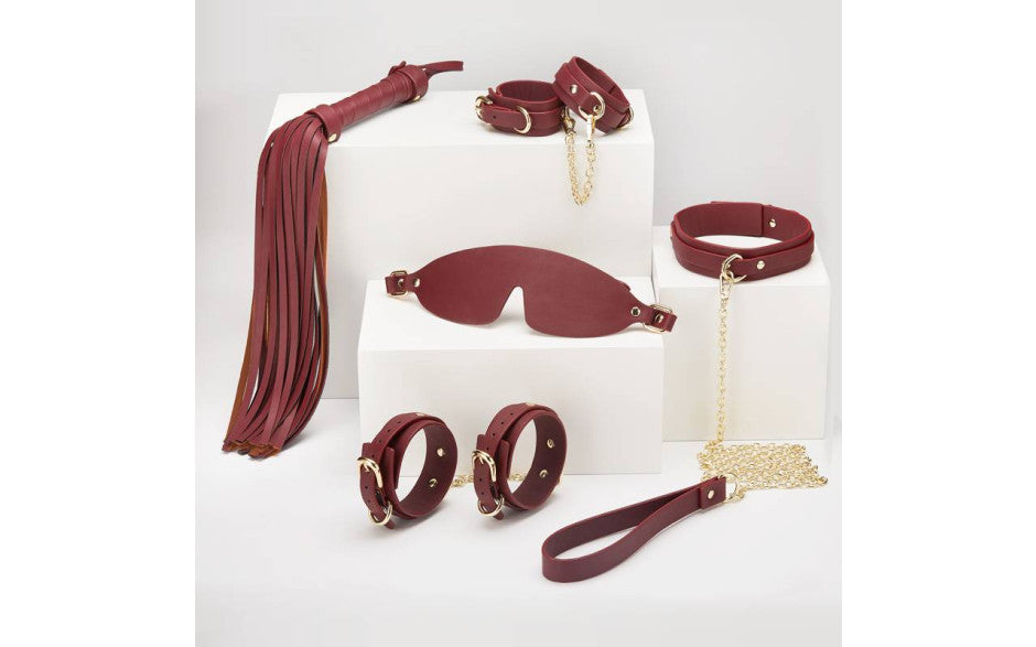 Doc Johnson 8 Piece Deluxe Bondage Play Kit - Bondage Kits