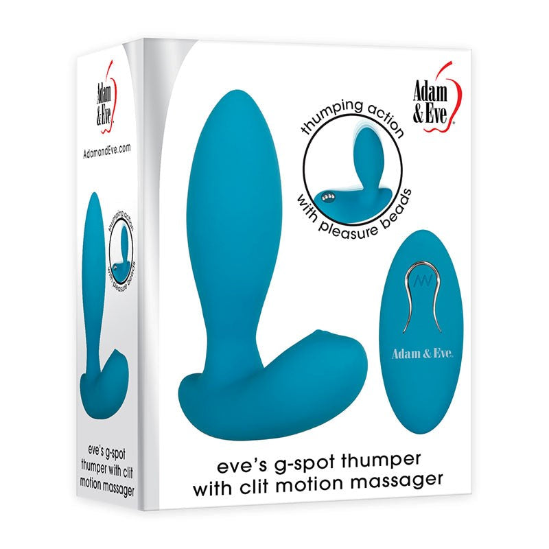 Adam & Eve G-Spot Thumper & Clit Motion Massager - - G-Spot Vibrators