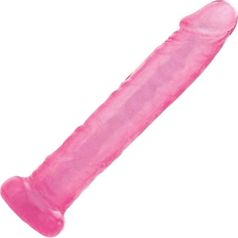 Pink Jelly Slim Dildo by Adam & Eve Sextoys - Realistic Dildos