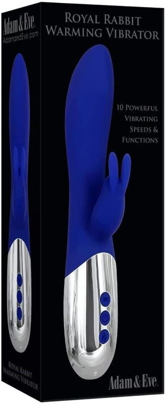 Adam and Eve Royal Rabbit Warming Vibrator - - Rabbit Vibrators