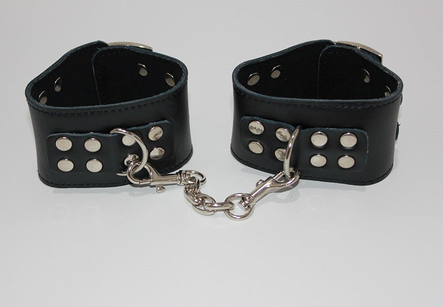 Affordable Bondage Black Wrist Restraints - - Collars And Cuffs